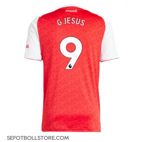Arsenal Gabriel Jesus #9 Replika Hemmatröja 2025-26 Kortärmad